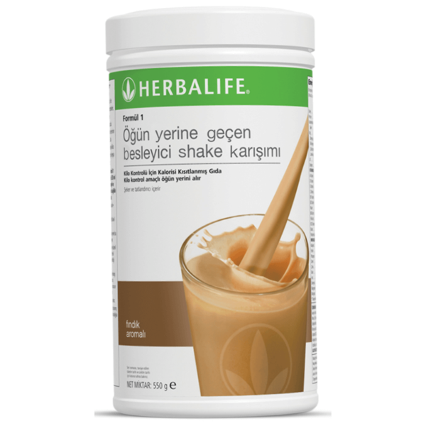 Formül 1 Besleyici Herbalife Shake Karışımı Fındık Aromalı 550 g