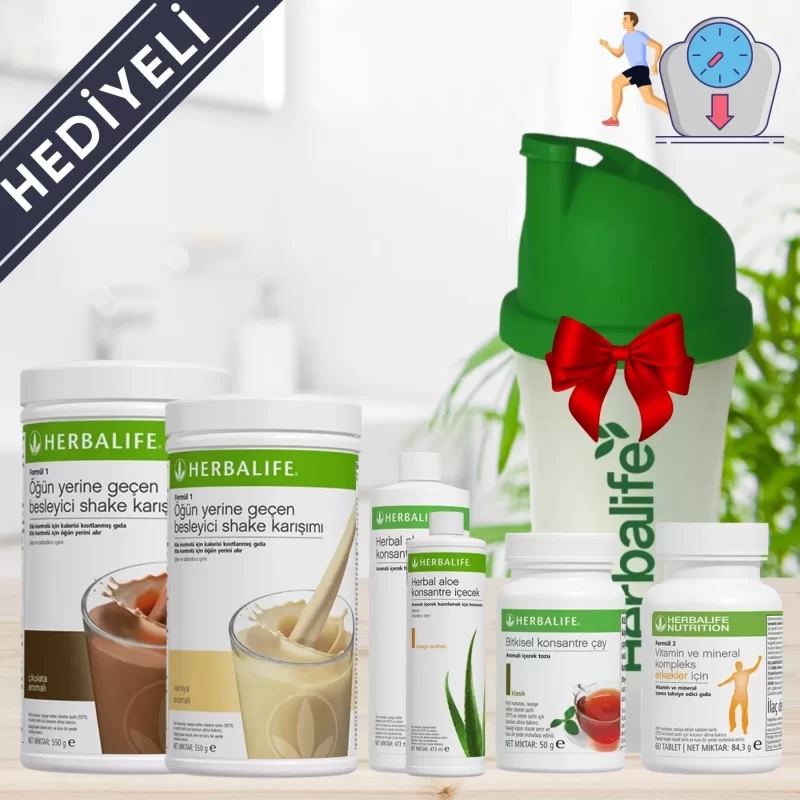 Erkekler İçin Etkili Herbalife Zayıflama Seti